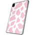 Pink Cow Print iPad Pro 11in (2024) Clear Case