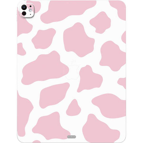 Pink Cow Print iPad Pro 13in M4 (2024) Skin
