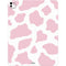 Pink Cow Print iPad Pro 13in M4 (2024) Skin
