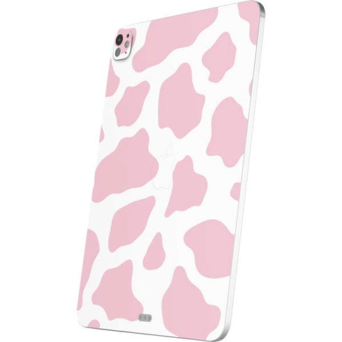 Pink Cow Print iPad Pro 13in M4 (2024) Skin