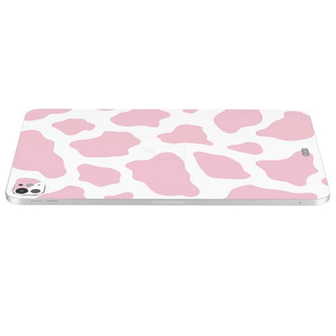 Pink Cow Print iPad Pro 13in M4 (2024) Skin