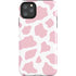 Pink Cow Print iPhone Cases