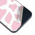 Pink Cow Print iPhone Skins