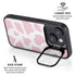 Pink Cow Print iPhone 15 Plus Kickstand Case
