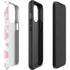 Pink Cow Print iPhone 15 Pro Impact Case