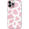Pink Cow Print iPhone 15 Pro Max Skin