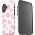 Pink Cow Print iPhone 16 Impact Case