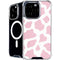 Pink Cow Print iPhone 16 Pro MagSafe Case