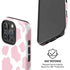 Pink Cow Print iPhone 16 Pro Magsafe Impact Case