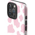 Pink Cow Print iPhone 16 Pro Max Impact Case