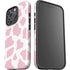 Pink Cow Print iPhone 16 Pro Max Impact Case