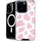 Pink Cow Print iPhone 16 Pro Max MagSafe Case