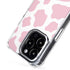 Pink Cow Print iPhone 16 Pro Max MagSafe Case