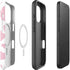 Pink Cow Print iPhone 16 Pro Max Magsafe Impact Case