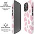 Pink Cow Print iPhone 16 Pro Max Magsafe Impact Case