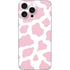 Pink Cow Print iPhone 16 Pro Max Skin
