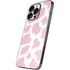 Pink Cow Print iPhone 16 Pro Max Skin