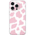 Pink Cow Print iPhone 16 Pro Skin
