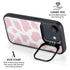 Pink Cow Print iPhone 16e Kickstand Case