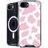 Pink Cow Print iPhone 16e MagSafe Case
