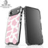 Pink Cow Print iPhone 17 Air Clear Case