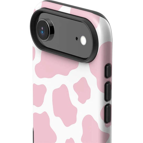 Pink Cow Print iPhone 17 Air Impact Case