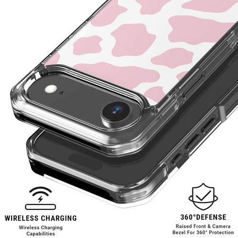 Pink Cow Print iPhone 17 Air MagSafe Case