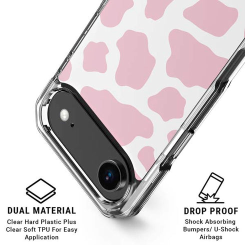 Pink Cow Print iPhone 17 Air MagSafe Case