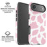 Pink Cow Print iPhone 17 Air Magsafe Impact Case