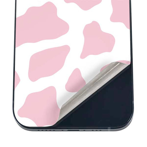 Pink Cow Print iPhone 17 Air Skin