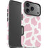 Pink Cow Print iPhone 17 Pro Max Impact Case