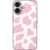Pink Cow Print iPhone 17 Skin