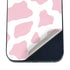Pink Cow Print iPhone 17 Skin
