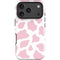 Pink Cow Print iPhone 18 Pro Max Impact Case