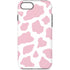 Pink Cow Print iPhone Cases