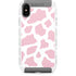 Pink Cow Print iPhone Cases