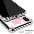 Pink Cow Print iPhone X/XS Clear Case