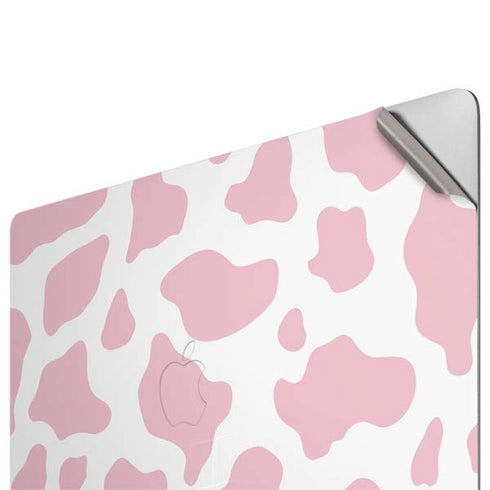 Pink Cow Print Apple MacBook Pro 16-inch Skin