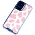 Pink Cow Print Moto G Play 4G (2024) Clear Case