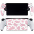 Pink Cow Print PlayStation PS5 Skins
