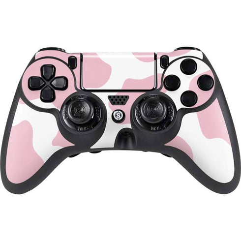 Pink Cow Print PlayStation PS4 Skins