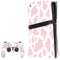 Pink Cow Print PS5 Pro Disk Bundle Skin