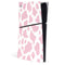 Pink Cow Print PS5 Slim Digital Edition Console Skin