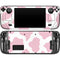 Pink Cow Print Steam Deck Handheld Gaming Computer OLED Skin