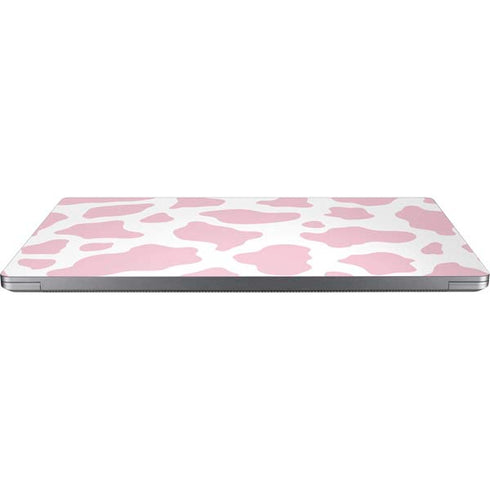 Pink Cow Print Laptop Skins