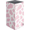 Pink Cow Print XBox Series X Digital Edition Console Skin
