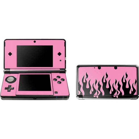 Pink Flames Nintendo Skins