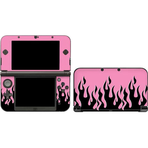 Pink Flames Nintendo Skins