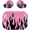 Pink Flames Amazon Echo Buds Skin