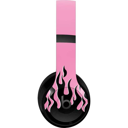 Pink Flames Beats Studio Pro Wireless Headphones Skin